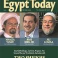 A cover-story article about Egypt's Mufti Shaykh Ali Gom'aa